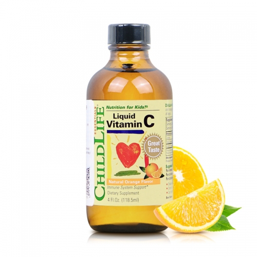 童年时光 三驾马车 儿童维生素C口服液 ChildLife Liquid Vitamin C 118.5ml