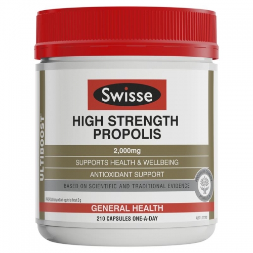 Swisse 高浓度蜂胶软胶囊新西兰版 Swisse High Strength Propolis ...