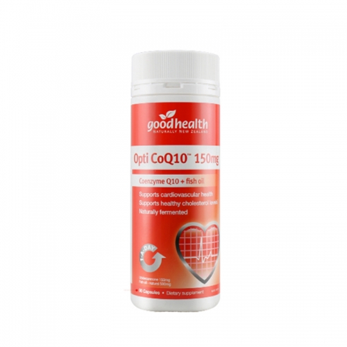 好健康 辅酶&鱼油 CoQ10 护心宁胶囊 保护心脑血管 90粒 Good Health Opti CoQ10 150MG Coenzyme CoQ10+Fish Oil