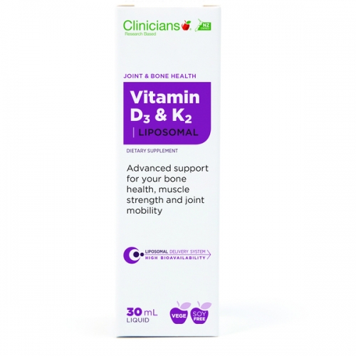 Clinicians 科立纯 脂质体维生素D3&K2 Liposomal Vitamin D3  &...