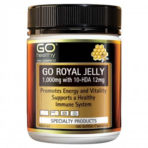 高之源 蜂皇浆胶囊 Go Healthy Go Royal Jelly 1000mg With 10...