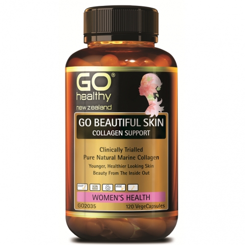 高之源 高纯度海洋胶原蛋白胶囊 GO Healthy GO Beautiful Skin Collagen Support 120粒
