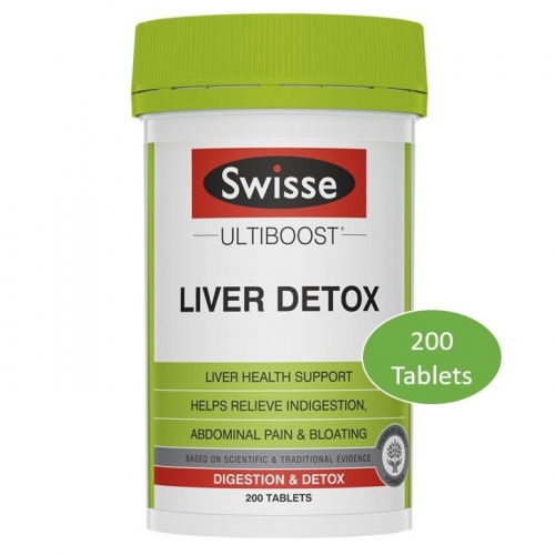 Swisse 斯维诗 奶蓟草片 护肝片 肝宝 Swisse Ultiboost Liver Detox 200片