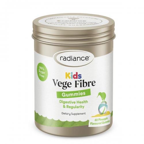 Radiance 无糖 蔬菜纤维软糖 宝宝挑食 蔬菜水果维生素多维 防便秘   Vege Fibre 60 Gummies
