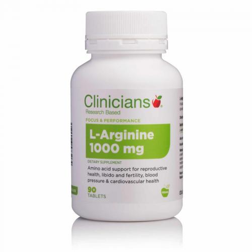 Clinicians 科立纯 左旋精氨酸(1000毫克） L-Arginine (1000mg) 90 tabs