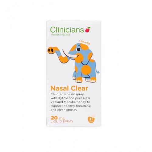 Clinicians 科立纯 儿童麦卢卡清鼻喷雾    Nasal Clear for Kids 20 mL