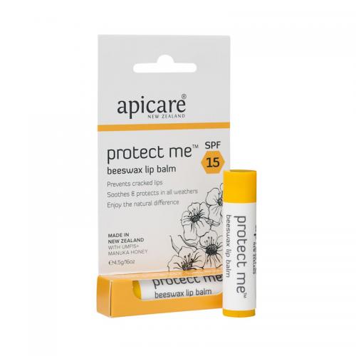 Apicare 防晒 蜂蜡修复唇膏 （SPF15)Protect Me Beeswax SPF15 Lipbalm 10g