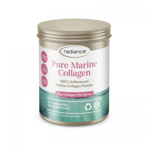 Radiance 高纯度海洋胶原蛋白粉 无味  (每serve含10g胶原蛋白) Pure Marine Collagen Powder 200g