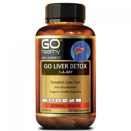高之源 护肝排毒胶囊120粒 GO Healthy Go Liver Detox 120 vegecaps