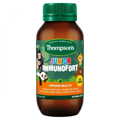 Thompson's 汤普森 儿童综合维生素免疫 Thompson's Junior Immunof...