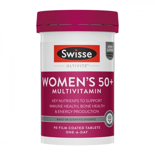Swisse 斯维诗 复合维生素 女性 50岁+ 90片 Swisse Womens 50+ Ult...