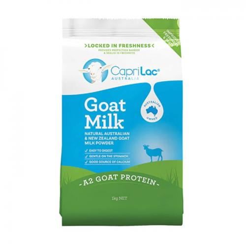 【3袋包邮】Caprilac a2羊蛋白 成人羊奶粉 1Kg 新包装 Natural Goat Milk Powder 1kg