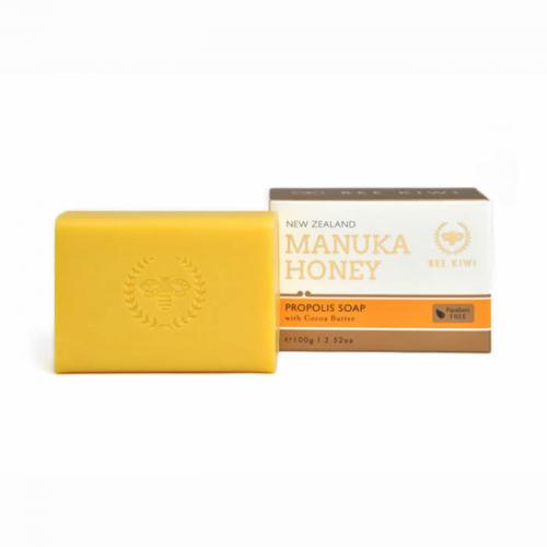 Nature's Beauty 自然美 新西兰麦卢卡蜂蜜 蜂蜜皂 蜂胶皂 Bee Kiwi New Zealand Manuka Honey Propolis Soap With Bee Propolis & Cocoa Butter 10
