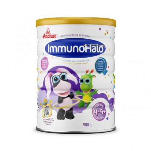 3罐 安佳儿童益生菌奶粉 900克 适合4岁到9岁以上 Anchor ImmunoHalo Kids Nutritional Milk Powder 900g