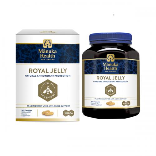 蜜纽康 蜂皇浆/蜂王浆胶囊 Manuka Health Royal Jelly Capsules 365粒