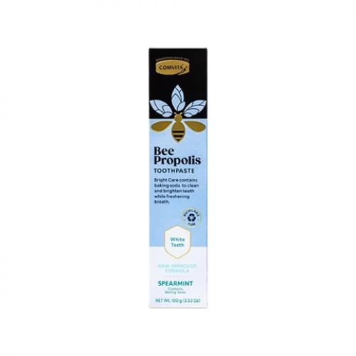 康维他 蜂胶牙膏 留兰香型 美白清洁 Comvita Bee Propolis Toothpaste Bright & Clean - Spearmint 100g
