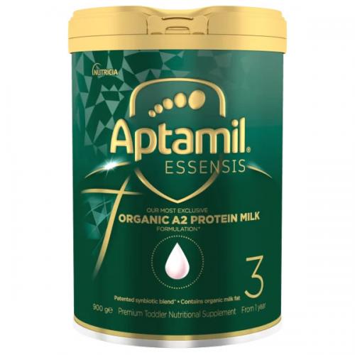 【3罐装】Aptamil Essensis 爱他美 奇迹绿罐 光熠有机A2蛋白奶粉 3段 12个月以上