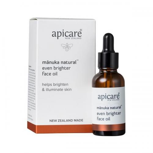 Apicare 天然麦卢卡 减少老年斑 抗氧化 亮白 面部护理油 护肤油 含维生素C VC  Manuka Natural Face Oil 30ml - Even Brighter