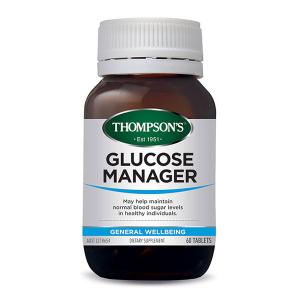 Thompson's 汤普森 血糖平衡素 60片 Thompson's Glucose Manager 60t