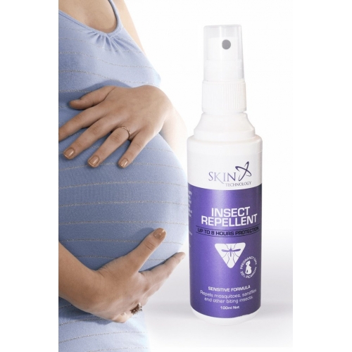 （孕妇专用款，同样适用于1岁以上的宝宝）（紫色） 派卡瑞丁敏感配方 驱蚊液 防蚊喷雾 可达8小时防护...