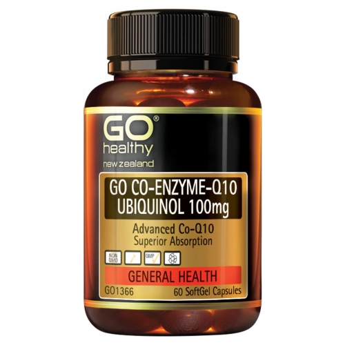高之源 辅酶  泛醇还原型辅酶 大约等于普通辅酶800mg的效力 Go Healthy Co-Q10...