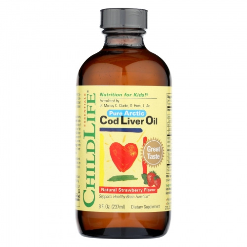 童年时光 儿童鳕鱼肝油 （6个月~12岁）Childlife Cod Liver Oil 237ml