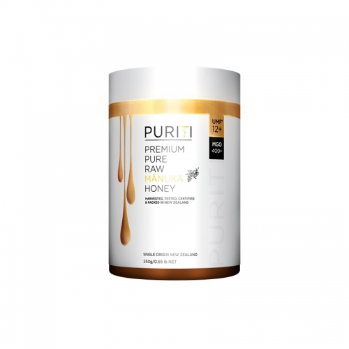 【12+ 250g】PURITI 麦卢卡蜂蜜  250g Premium Pure Raw Manu...
