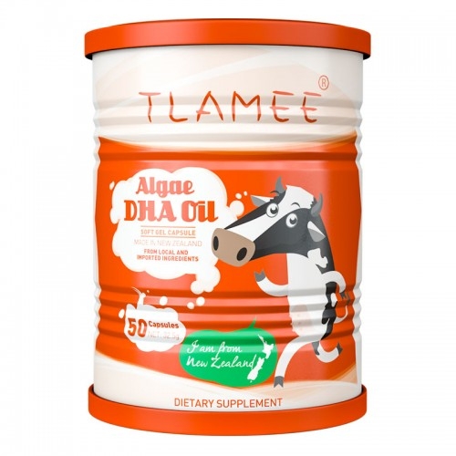 提拉米 DHA藻油 软胶囊 50粒 TLAMEE Algae DHA oil soft gel ca...