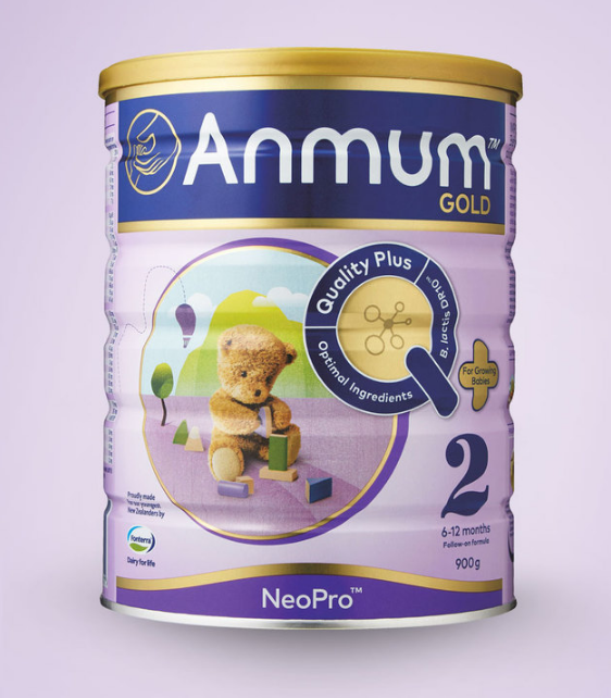 【3罐直邮】安满 婴儿配方奶粉（2段/二段 6-12个月宝宝） Anmum NeoPro2 Follow On Formula  900g