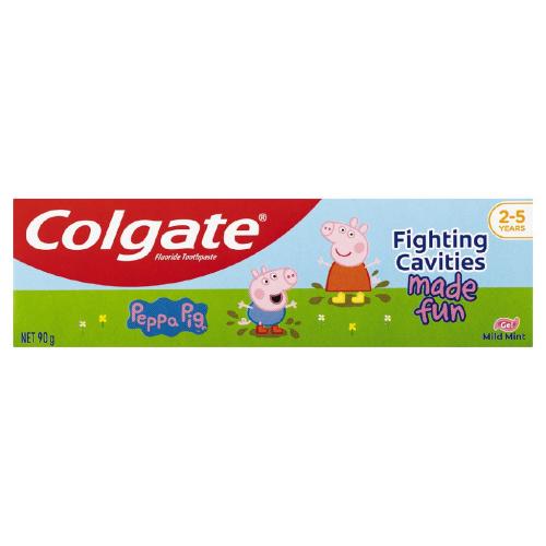 高露洁 佩奇 儿童安全含氟牙膏 水果味(2-5岁)Colgate Kids Peppa Pig Mi...
