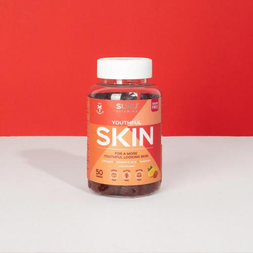 SUKU Vitamins 胶原蛋白青春养肤软糖 - 草莓柠檬味 Youthful Skin For...
