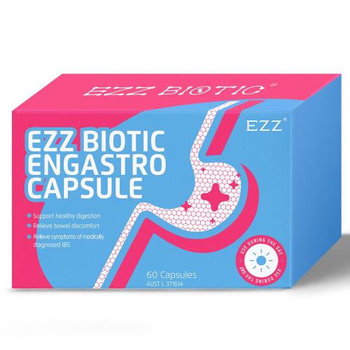 EZZ 幽门螺旋杆菌胶囊日服版 60粒 EZZ Biotic Engastro Capsule 60...