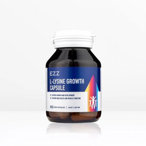 EZZ 成长胶囊  60粒 EZZ L-Lysine Growth Capsule 60 Table...
