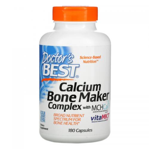 多特倍斯 高吸收复合钙 Doctor's Best Calcium Bone Maker Compl...