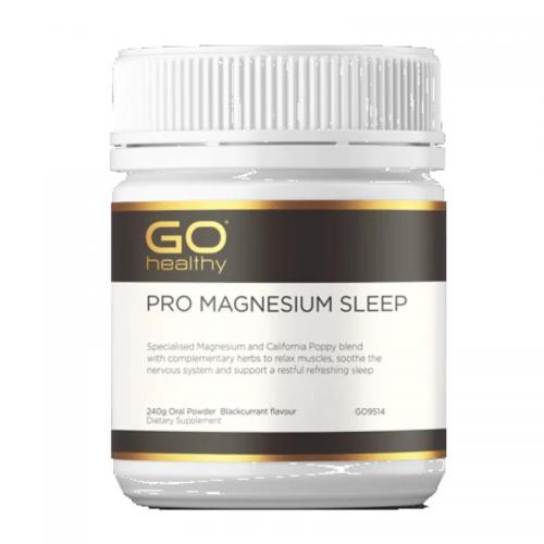 GO Healthy 高之源  Pro系列 镁 睡眠粉 Magnesium Sleep Powder...