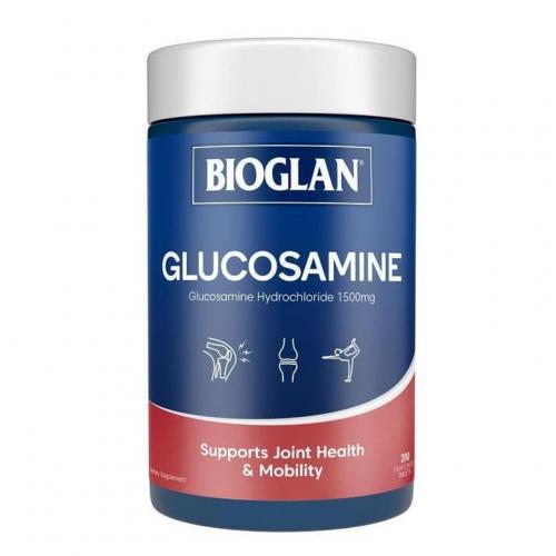 Bioglan 维骨力 氨基葡萄糖 氨糖 1500mg Glucosamine 200 Tablet...