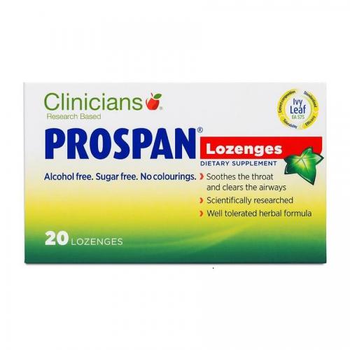 Clinicians 科立纯 小绿叶止咳润喉糖 Prospan Lozenges 20 loz