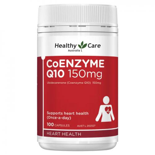 Healthy Care 辅酶Q10 维持心血管健康 CoEnzyme Q10 150mg 100 ...
