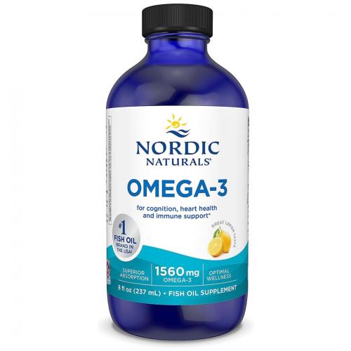 Nordic Naturals 挪威小鱼 Fish Oil Omega-3 1560mg Liqui...